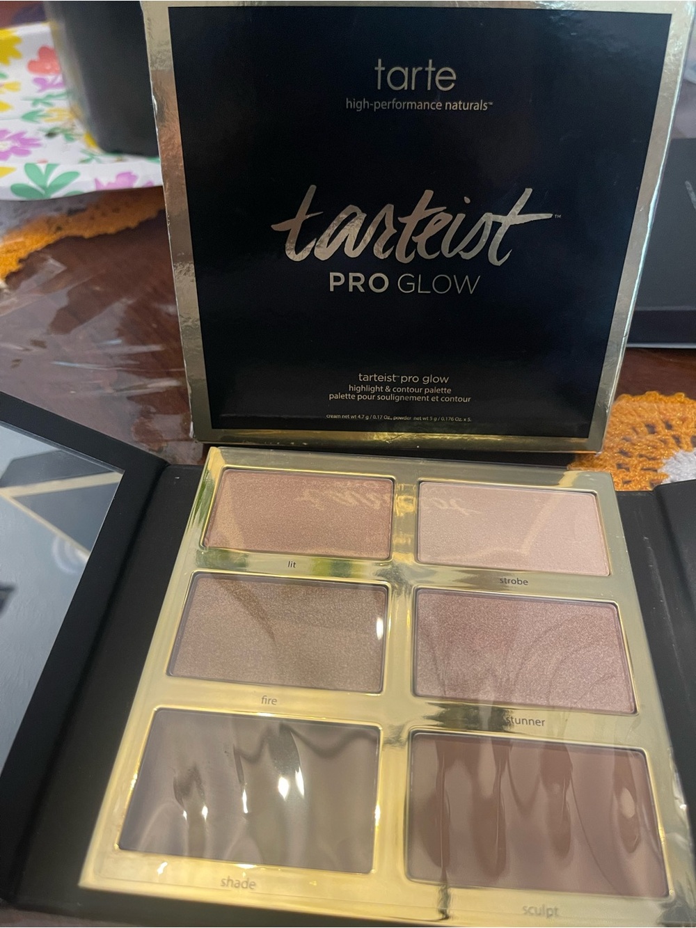 tarte Tarteist Pro Glow Highlighter Palette - Rose, Champagne, Bronze